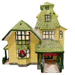 Dept 56 Village Resort 5092-0 Snow Village Christmas Lighted House Vintage